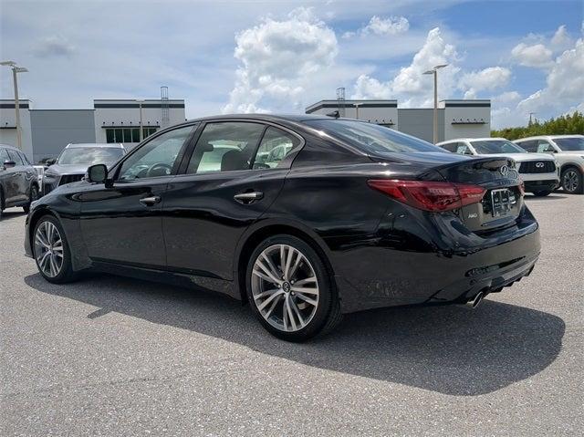 new 2024 INFINITI Q50 car, priced at $53,965