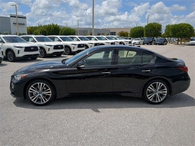 new 2024 INFINITI Q50 car, priced at $53,965