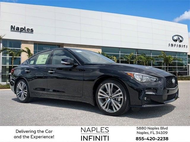 new 2024 INFINITI Q50 car, priced at $53,965