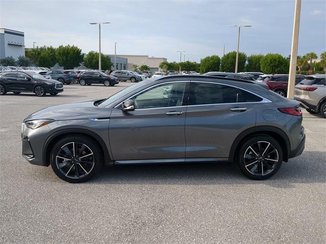 new 2025 INFINITI QX55 car, priced at $52,175