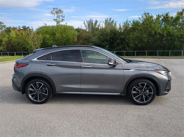 new 2025 INFINITI QX55 car, priced at $52,175