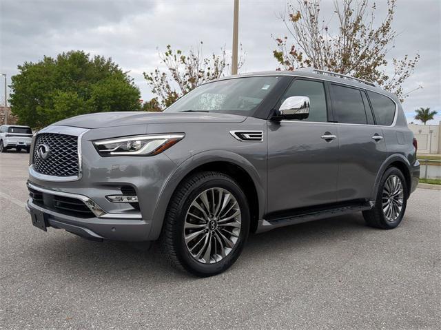 used 2021 INFINITI QX80 car, priced at $48,294