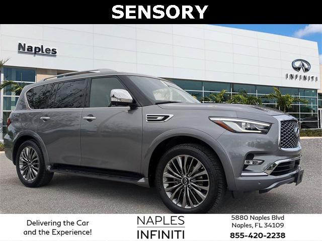 used 2021 INFINITI QX80 car, priced at $48,294