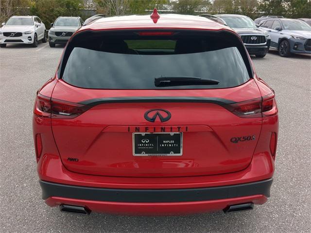 new 2025 INFINITI QX50 car, priced at $54,170