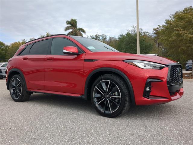 new 2025 INFINITI QX50 car, priced at $54,170