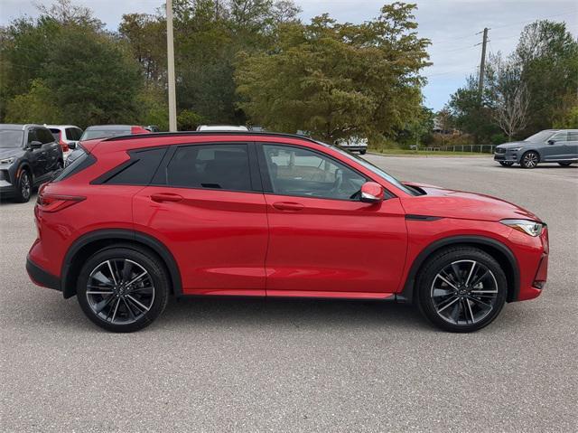 new 2025 INFINITI QX50 car, priced at $54,170