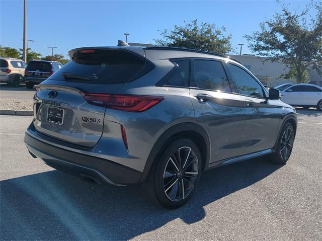 used 2023 INFINITI QX50 car, priced at $36,698