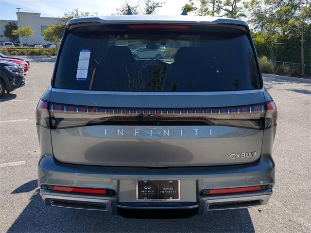 new 2025 INFINITI QX80 car, priced at $105,840