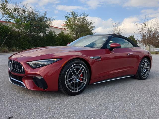 used 2022 Mercedes-Benz AMG SL 55 car, priced at $98,920