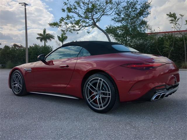 used 2022 Mercedes-Benz AMG SL 55 car, priced at $98,920