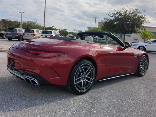 used 2022 Mercedes-Benz AMG SL 55 car, priced at $98,920