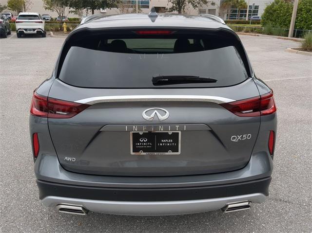 new 2025 INFINITI QX50 car, priced at $49,270