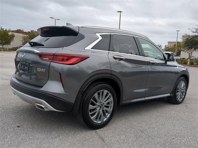 new 2025 INFINITI QX50 car, priced at $49,270