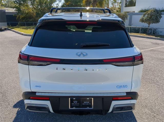 new 2025 INFINITI QX60 car, priced at $69,550