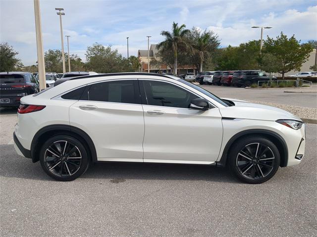 used 2023 INFINITI QX55 car, priced at $34,489