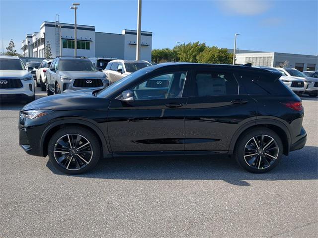 new 2025 INFINITI QX50 car, priced at $53,270