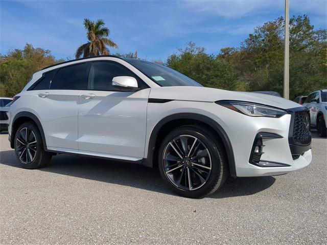 new 2025 INFINITI QX50 car, priced at $54,170