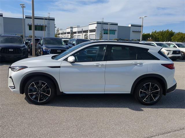 new 2025 INFINITI QX50 car, priced at $54,170