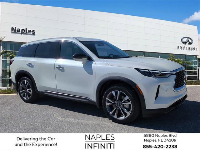 used 2025 INFINITI QX60 car, priced at $46,524