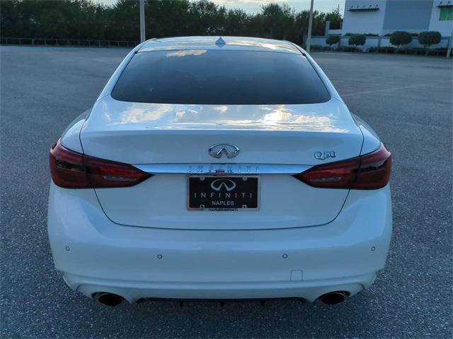 used 2018 INFINITI Q50 car, priced at $21,861