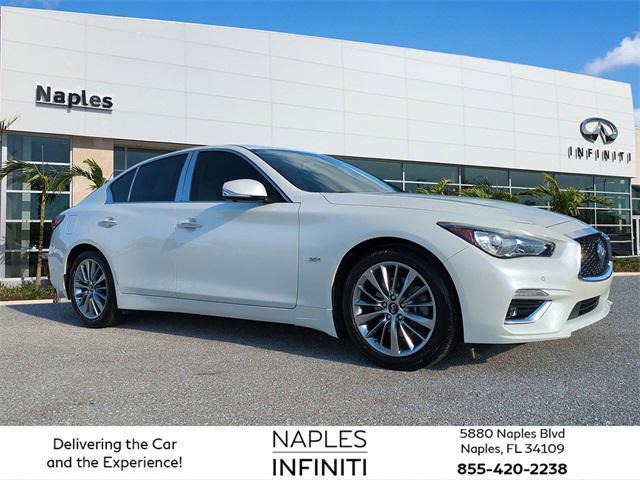 used 2018 INFINITI Q50 car, priced at $21,861