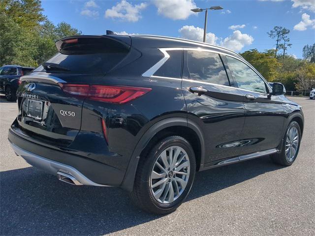 new 2025 INFINITI QX50 car, priced at $48,370