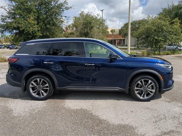 used 2022 INFINITI QX60 car, priced at $37,253