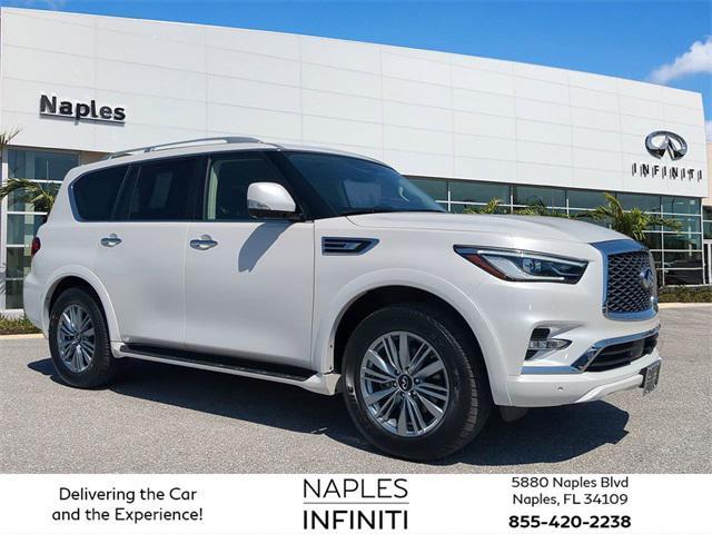 used 2024 INFINITI QX80 car, priced at $50,487