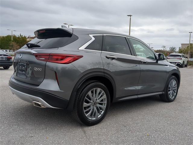 new 2025 INFINITI QX50 car, priced at $44,585