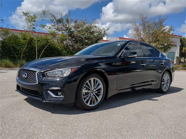 used 2024 INFINITI Q50 car, priced at $35,601