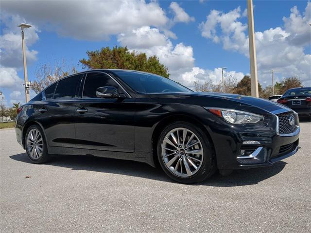 used 2024 INFINITI Q50 car, priced at $35,601