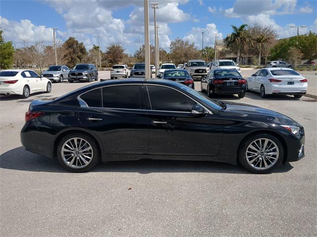 used 2024 INFINITI Q50 car, priced at $35,601