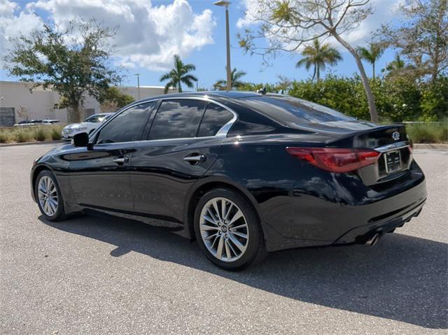 used 2024 INFINITI Q50 car, priced at $35,601