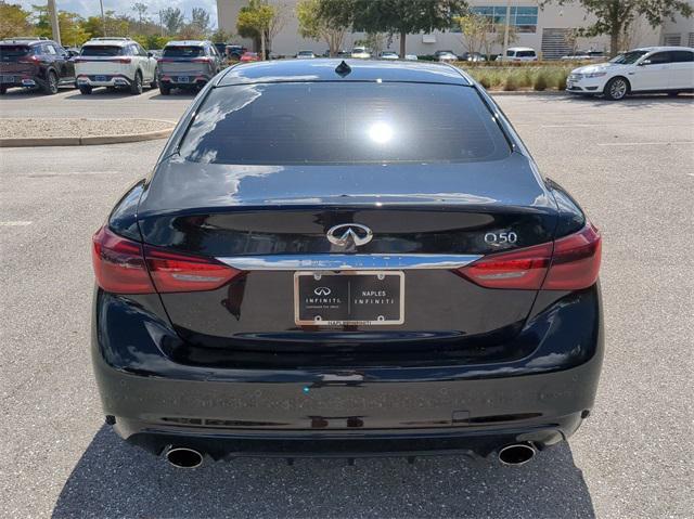 used 2024 INFINITI Q50 car, priced at $35,601