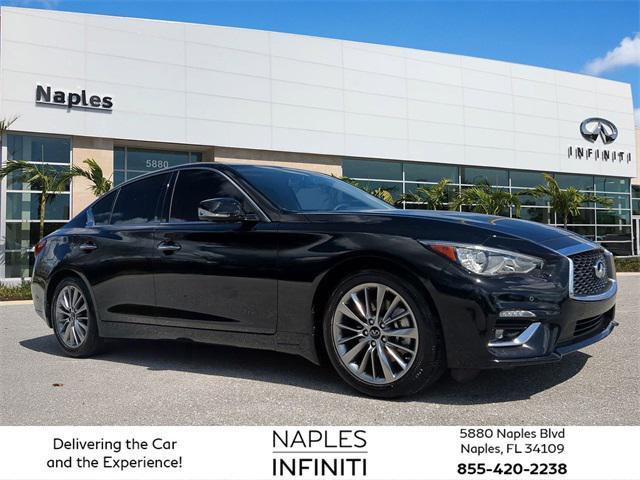 used 2024 INFINITI Q50 car, priced at $35,894