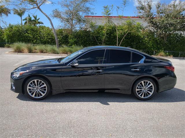 used 2024 INFINITI Q50 car, priced at $35,601