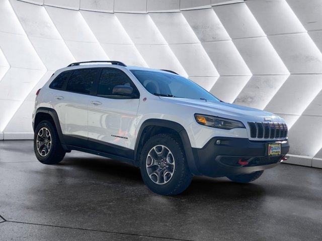 used 2021 Jeep Cherokee car, priced at $22,900