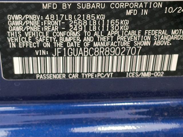 new 2024 Subaru Impreza car, priced at $25,020