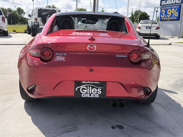 used 2021 Mazda MX-5 Miata RF car, priced at $24,350