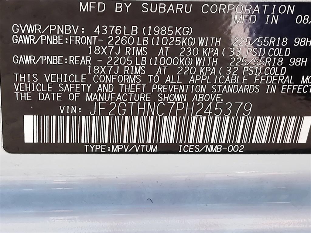 used 2023 Subaru Crosstrek car, priced at $27,397