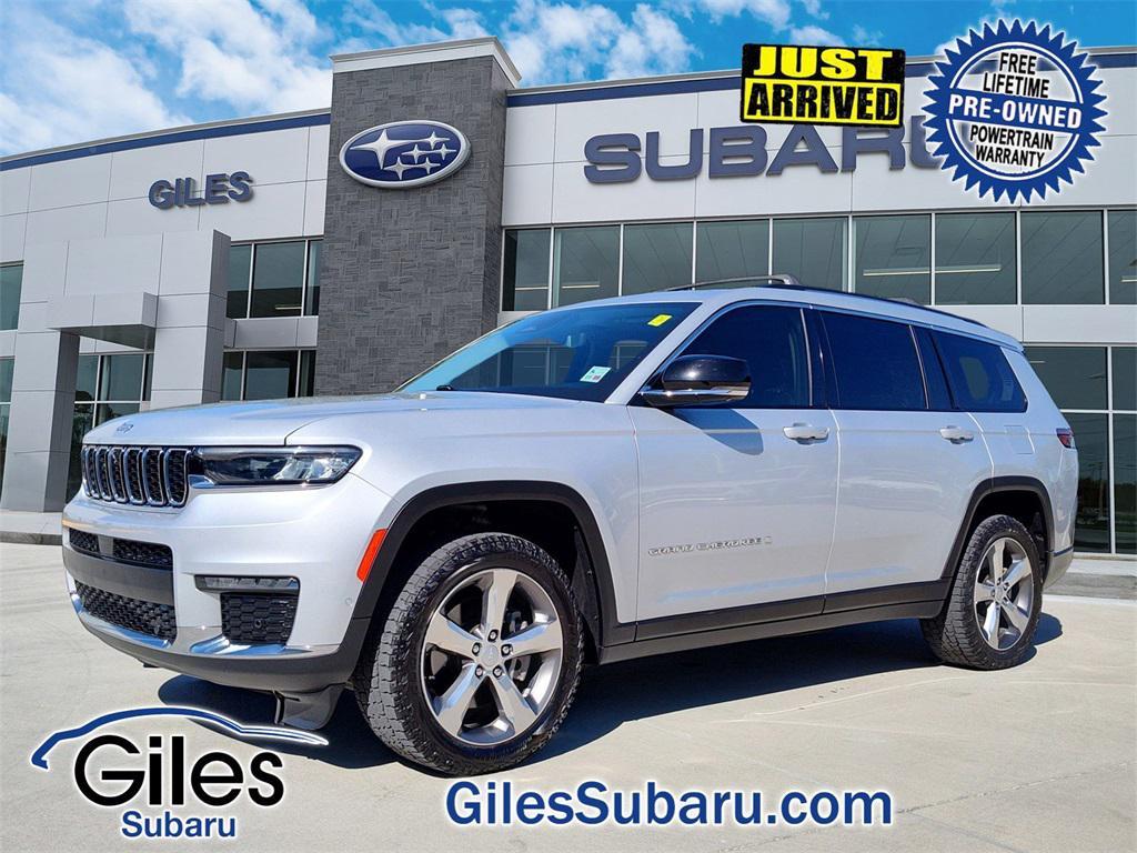 used 2021 Jeep Grand Cherokee L car, priced at $24,843