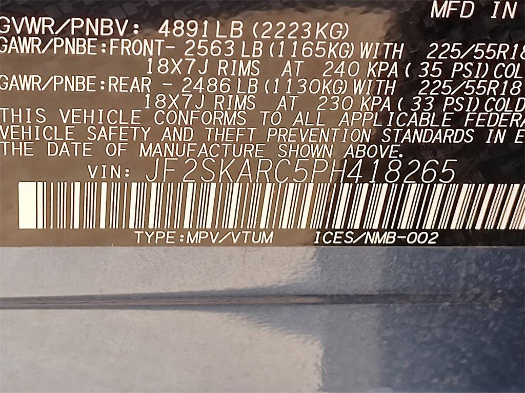 used 2023 Subaru Forester car, priced at $30,990