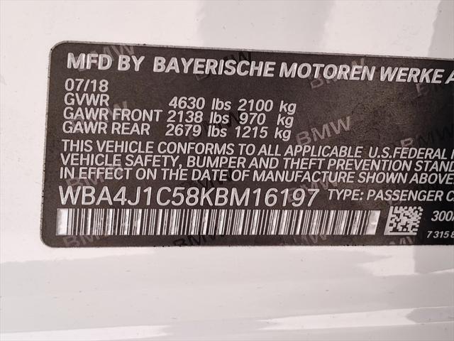 used 2019 BMW 430 Gran Coupe car, priced at $18,900