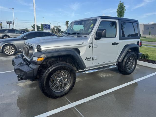 used 2024 Jeep Wrangler car, priced at $33,832
