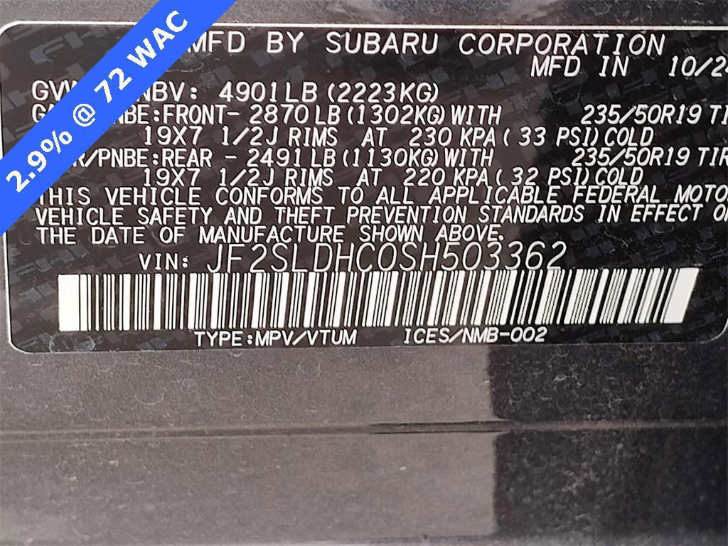 used 2025 Subaru Forester car, priced at $34,574