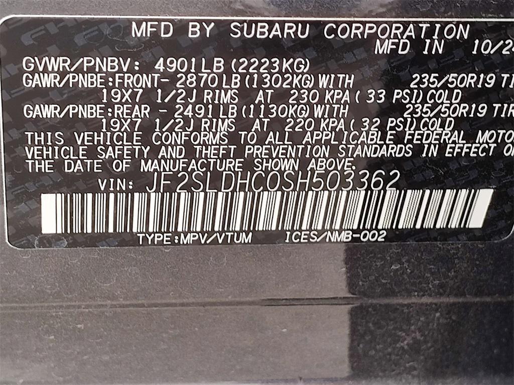 used 2025 Subaru Forester car, priced at $35,800