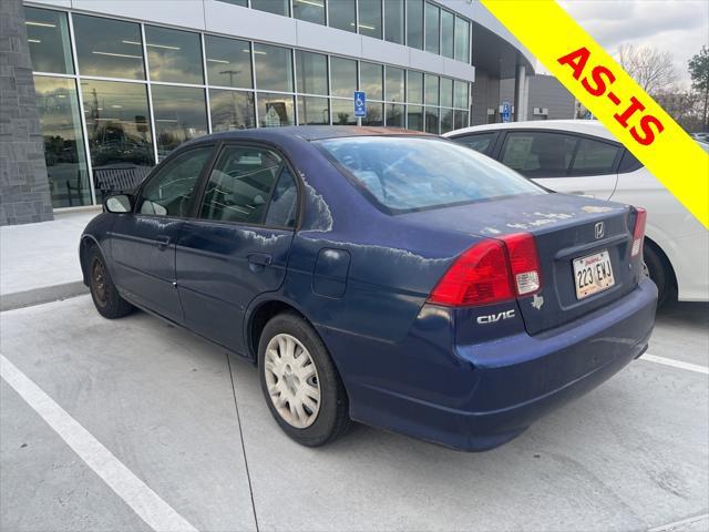 used 2005 Honda Civic car, priced at $3,900