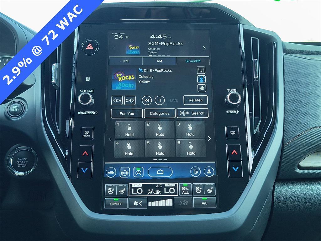 new 2025 Subaru Forester car, priced at $44,385