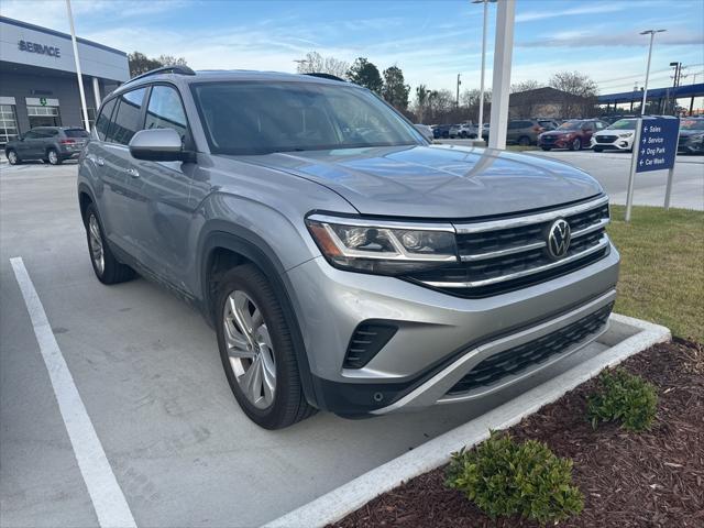 used 2021 Volkswagen Atlas car, priced at $25,150