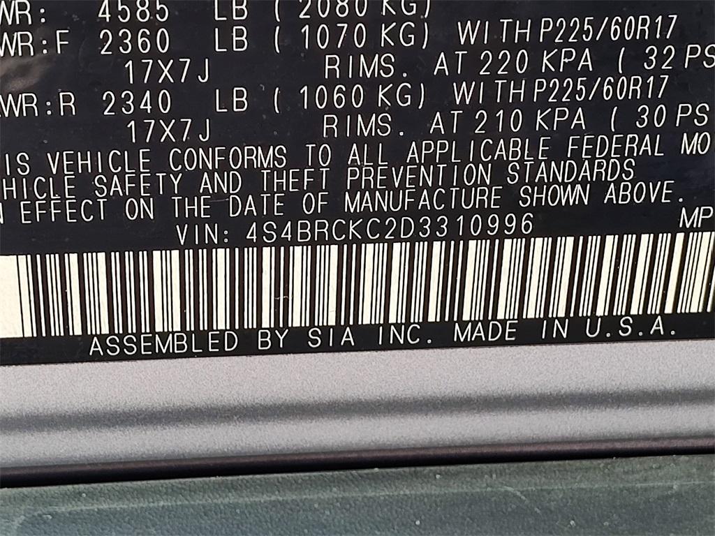 used 2013 Subaru Outback car, priced at $9,494